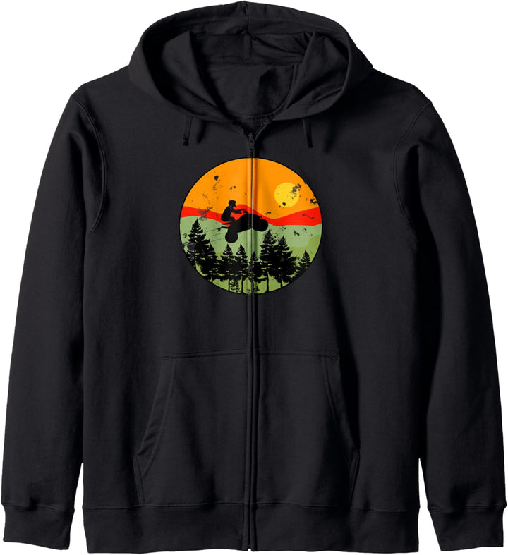 Quadfahrer Quad Kapuzenjacke