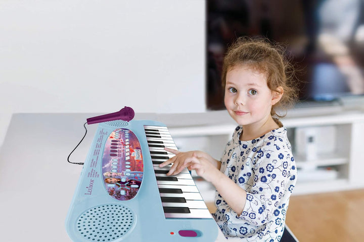 Lexibook K703FZ_50 Frozen 2 Die Eiskönigin ELSA Anna Olaf Elektronische Einhorn-Tastatur, 32-Tasten-
