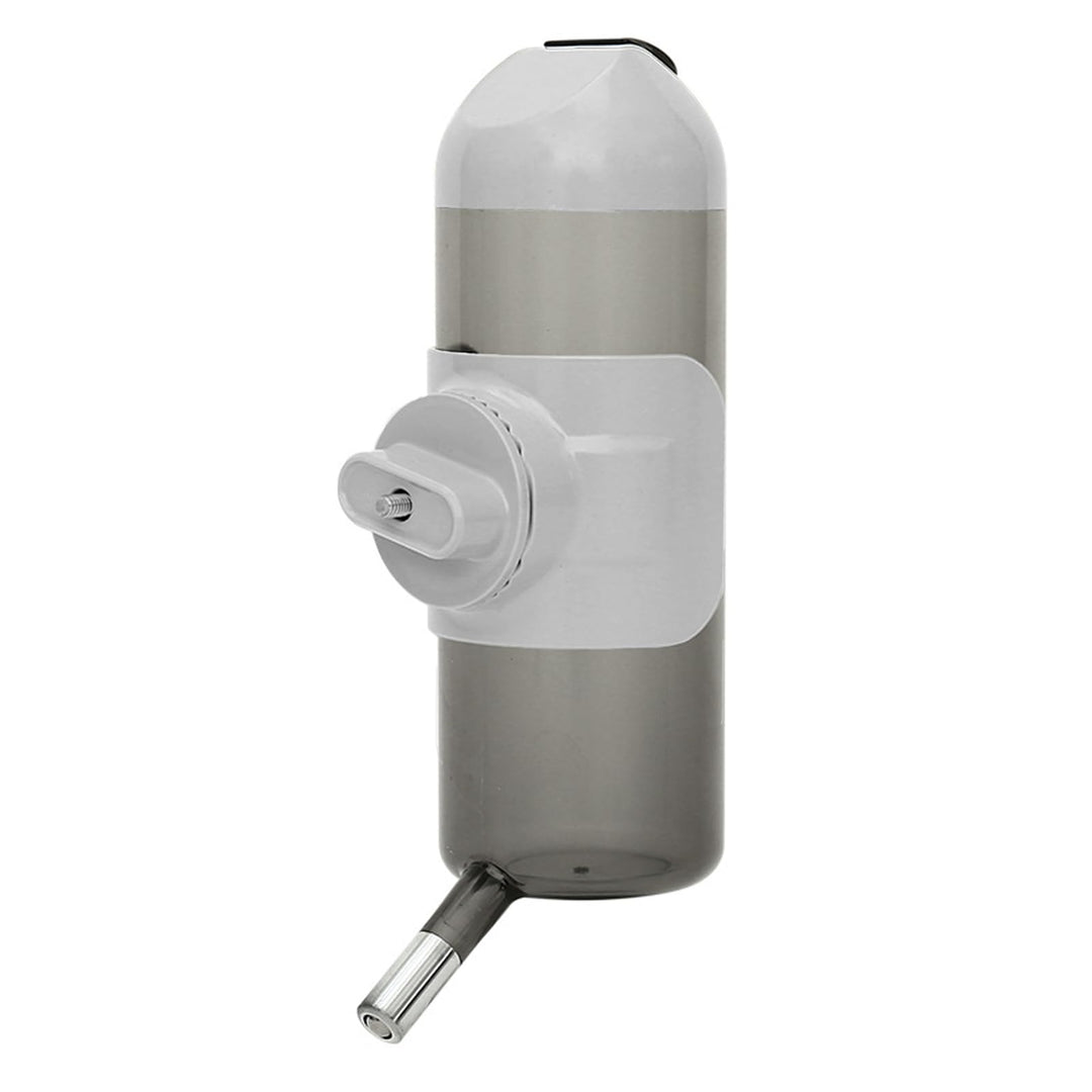Hunde Trinkflasche [Grau, 700ml] Haustier Wasserspender Auslaufsichere Hund Katzen Kaninchen Käfig W