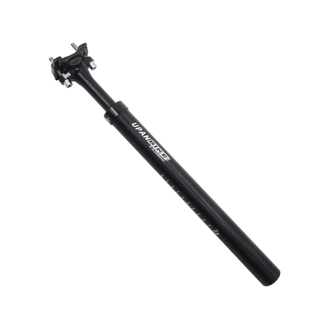 UPANBIKE Fahrrad-Sattelstütze, 400 mm Länge, φ27,2 mm, 28,6 mm, 30,9 mm, 31,6 mm, Stossdämpfer-Satte