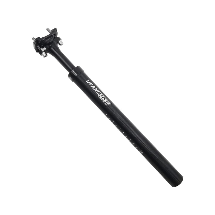 UPANBIKE Fahrrad-Sattelstütze, 400 mm Länge, φ27,2 mm, 28,6 mm, 30,9 mm, 31,6 mm, Stossdämpfer-Satte