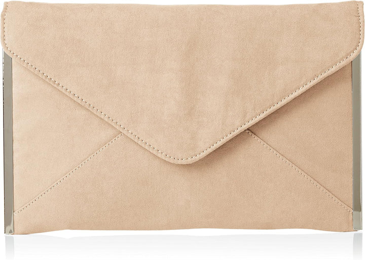 SwankySwans Damen-Clutch Louis, Veloursleder/Samt, schlankes Briefumschlag-Design, ideal für Partys,