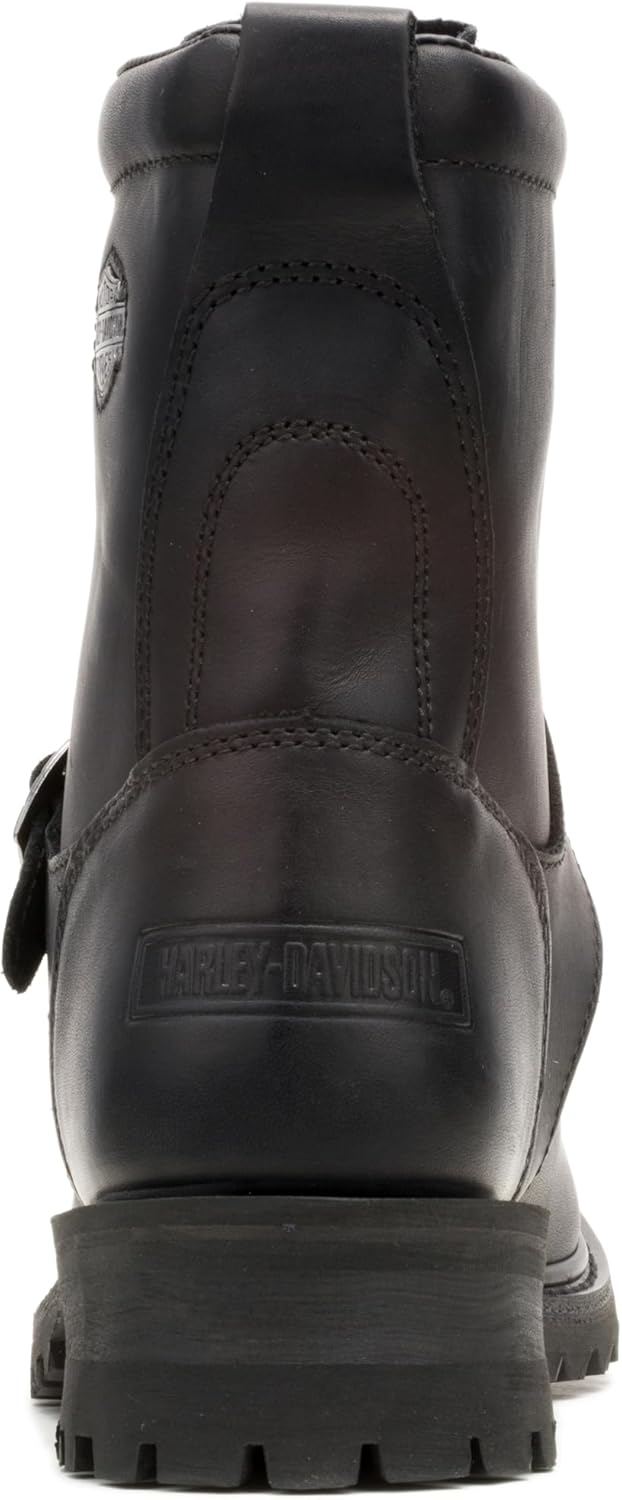 HARLEY-DAVIDSON FOOTWEAR Damen Verblasster Ruhm Motorradstiefel 43 EU Schwarz, 43 EU Schwarz