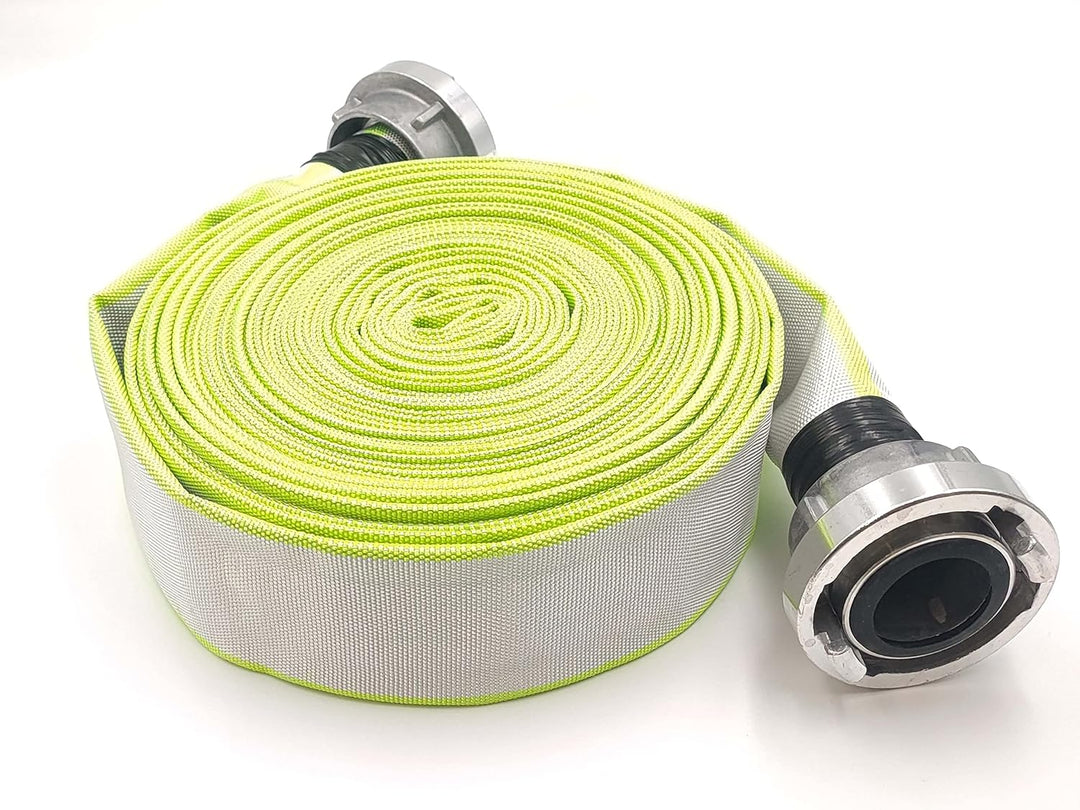 2 Zoll | C-52-20 m Industrieschlauch | Feuerwehrschlauch | Bauschlauch | Flachschlauch | Schlauch mi