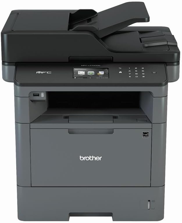 Brother MFC-L5700DN A4 MFP mono Laserdrucker (40 Seiten/Min., Drucken, scannen, kopieren, faxen, 1.2