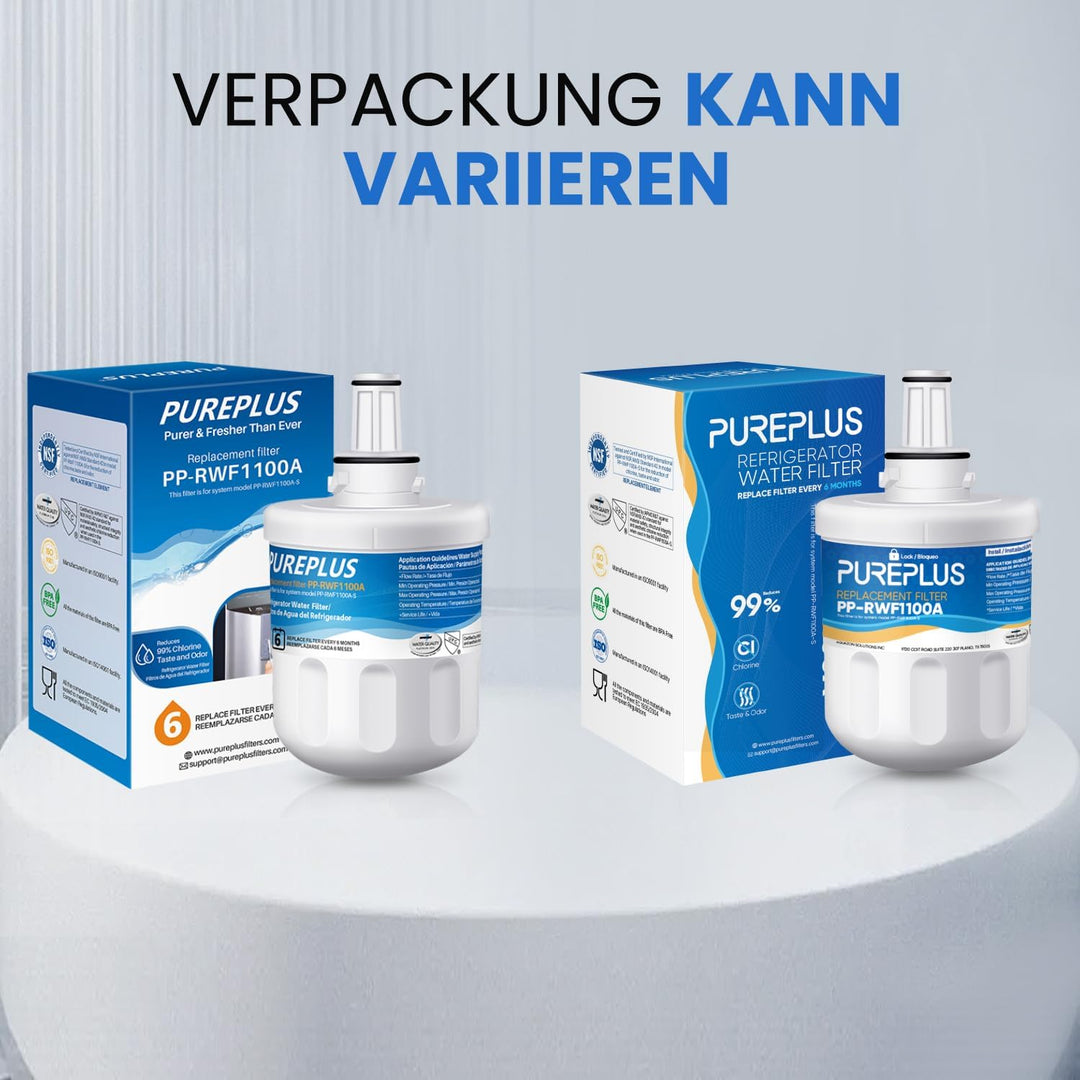 PUREPLUS Kühlschrank-Wasserfilter Ersatz für DA29-00003G, DA29-00003B, DA29-00003F, DA29-00003A, Aqu