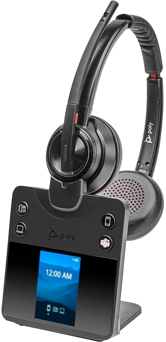Plantronics Poly DECT Headset Savi 8420 Office binaural Teams