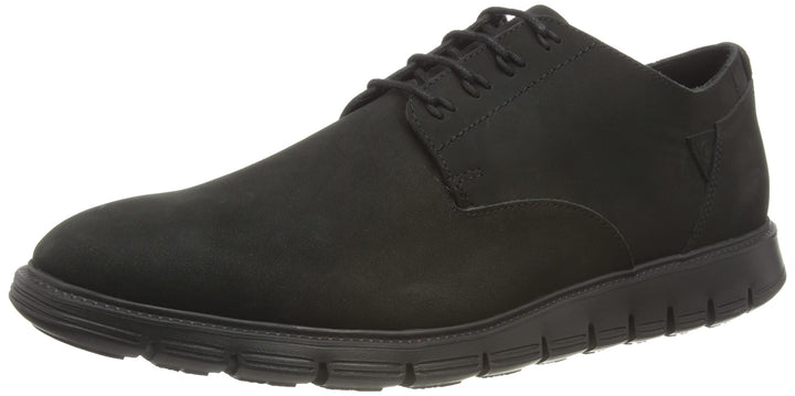 Clarks Herren Trackflex Path Sneaker 40 EU Black Nubuck, 40 EU Black Nubuck