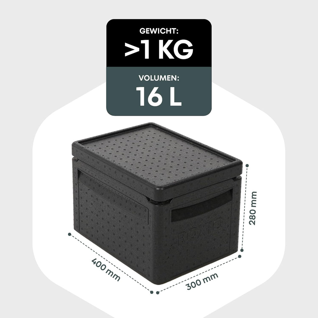 BOXIO - COOL: Kühlbox für Camping ohne Strom - Perfekte Kühltruhe mit unterschiedlichen Temperaturzo