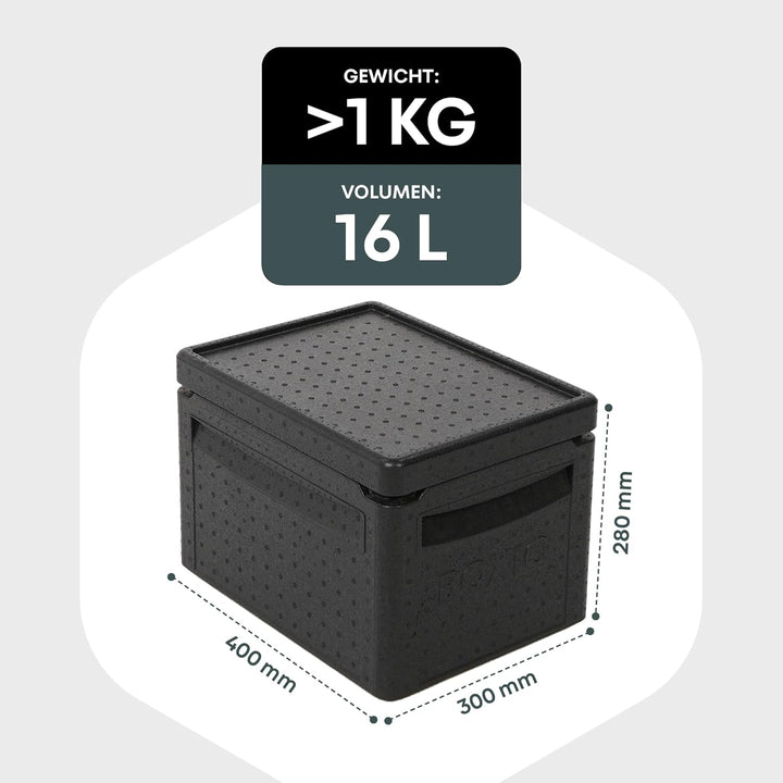 BOXIO - COOL: Kühlbox für Camping ohne Strom - Perfekte Kühltruhe mit unterschiedlichen Temperaturzo