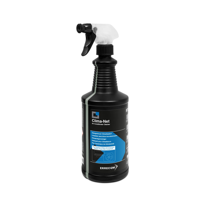Errecom Clima-Net, Reiniger für Klimaanlagen, Filter, Lamellen und Aussengeräte, 1L Clima Net, Clima