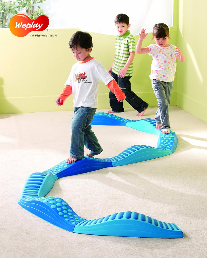 Weplay KT0009-00B - Regenbogen Wege, blau, thermoplastischer Kunststoff