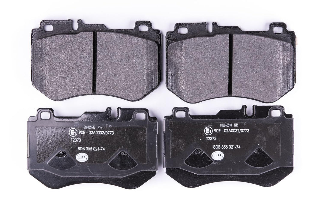 HELLA PAGID 8DB 355 021-741 Bremsbelagsatz - T2373 - Dicke/Stärke: 18.7mm - Bremssystem: Brembo - fü