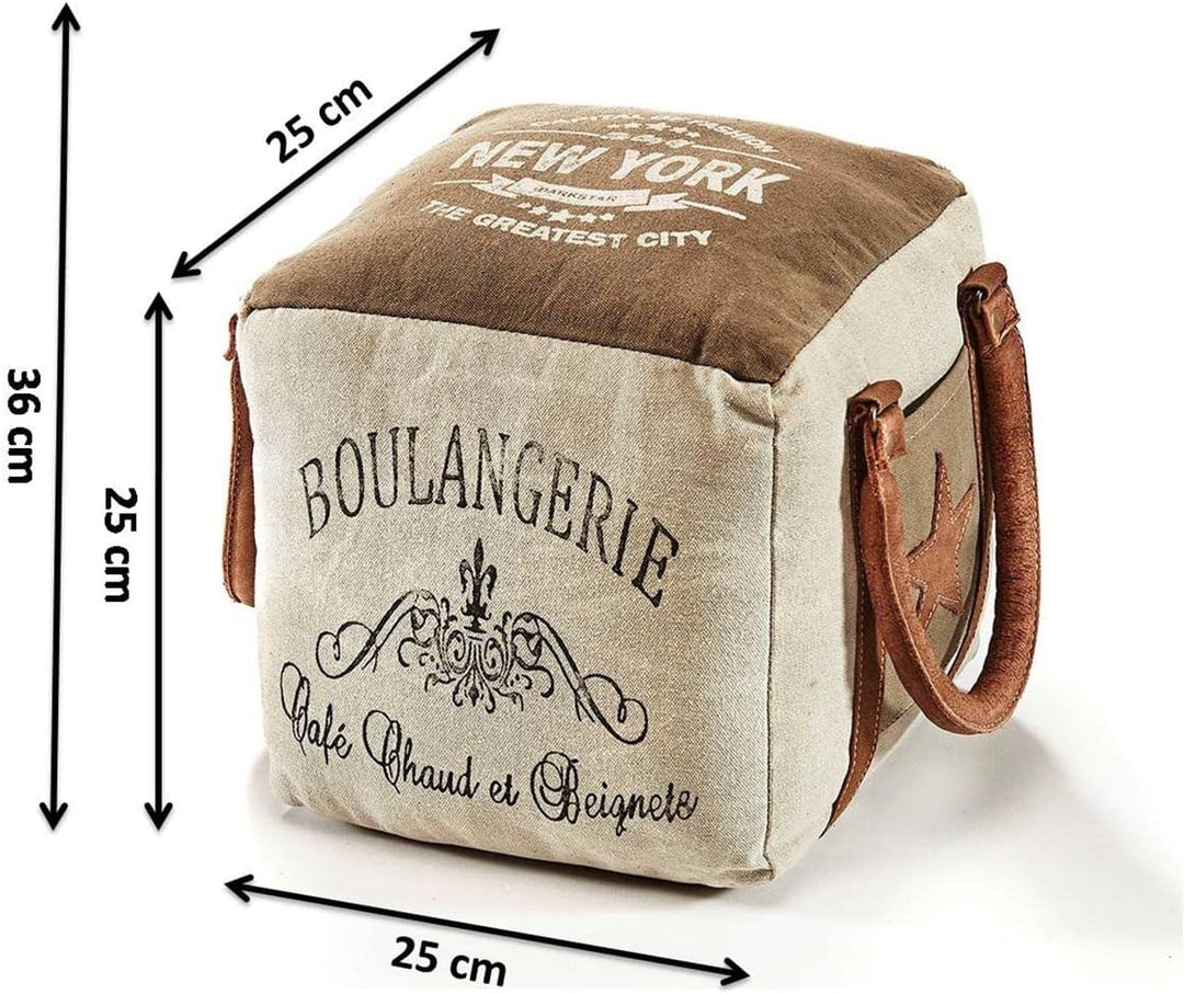 Kobolo Türstopper - BOULANGERIE - aus Canvas - mit Applikationen