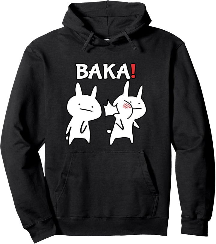 Lustiges japanisches Anime, Baka Rabbit Slap Pullover Hoodie