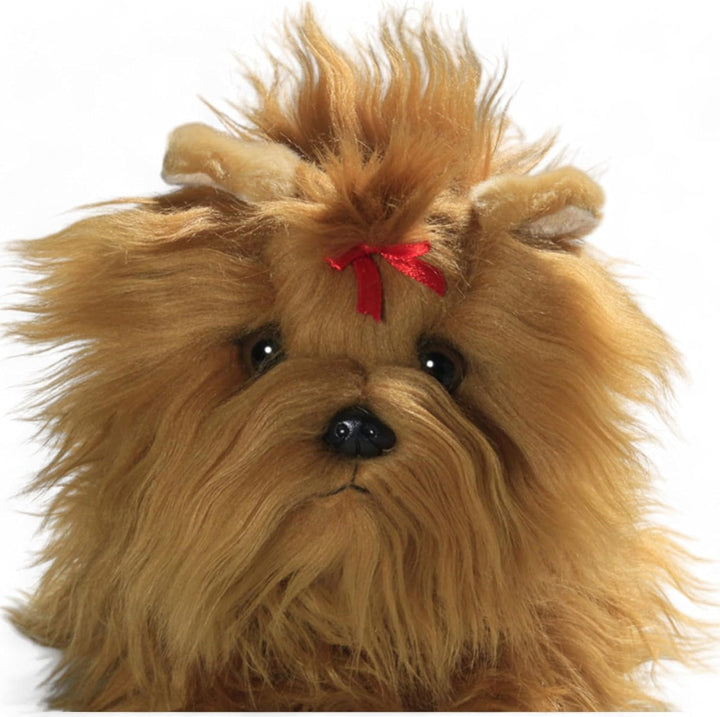 Carl Dick Yorkshire Terrier Welpe, Hund, Plüschtier, Kuscheltier ca. 22cm 3138 Y - Braun-schwarz, Y