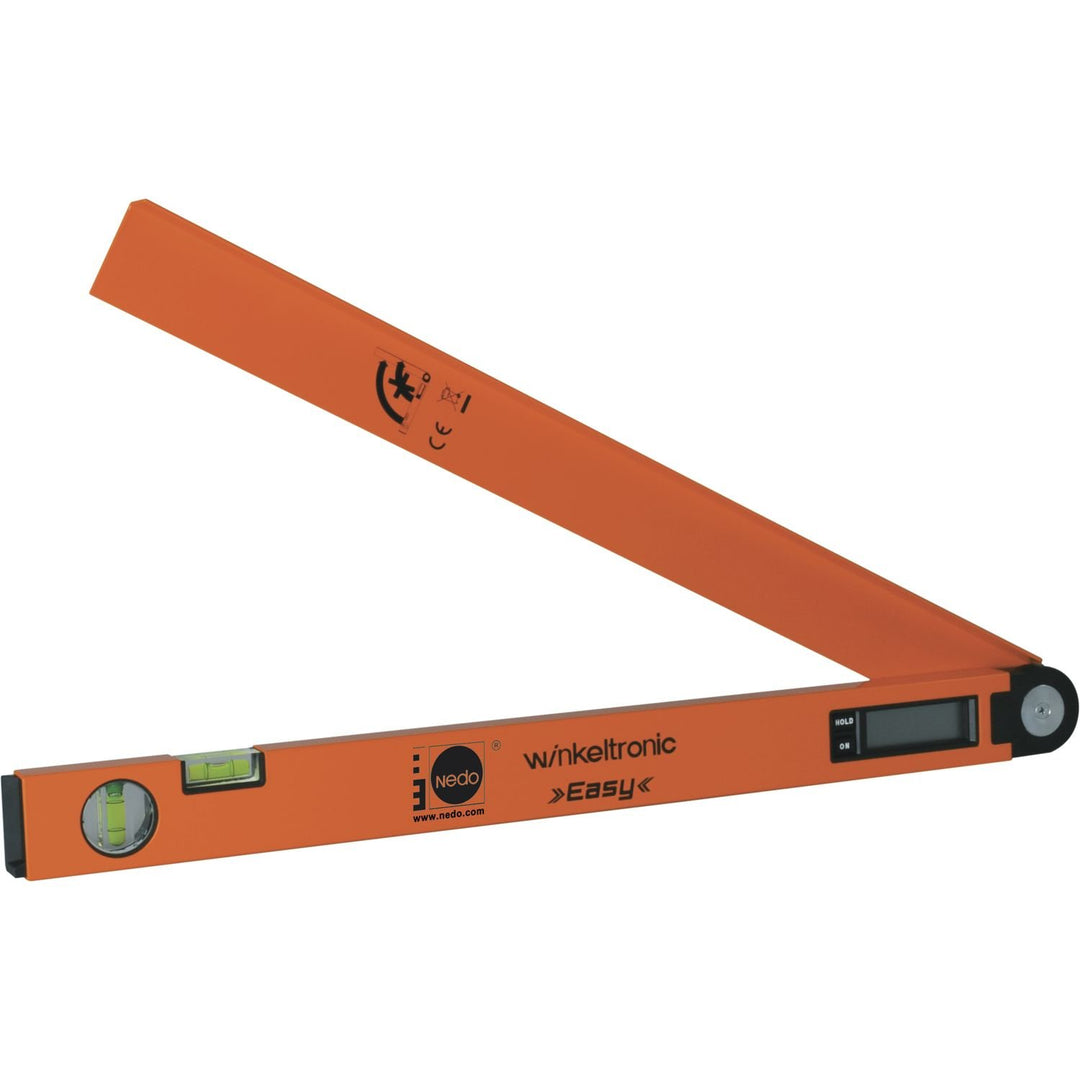 NEDO Elektronischer Winkelmesser Winkeltronic Easy | Schenkellänge 600 mm | 405120, 600 mm