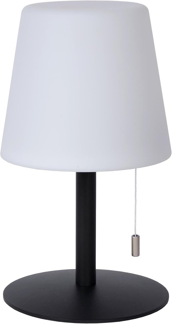 LUCIDE RIO - wiederaufladbare Tischlampe Innen/Aussen - Akku/Batterie - Ø 15,5 cm - LED Dim. - 1x1,8