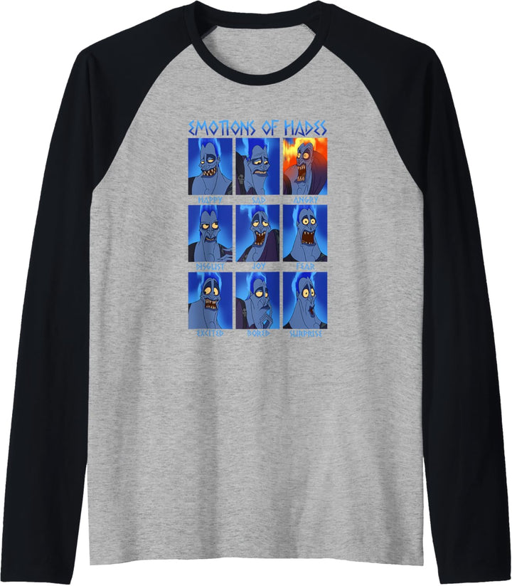 Disney Hercules Hades Emotions Raglan