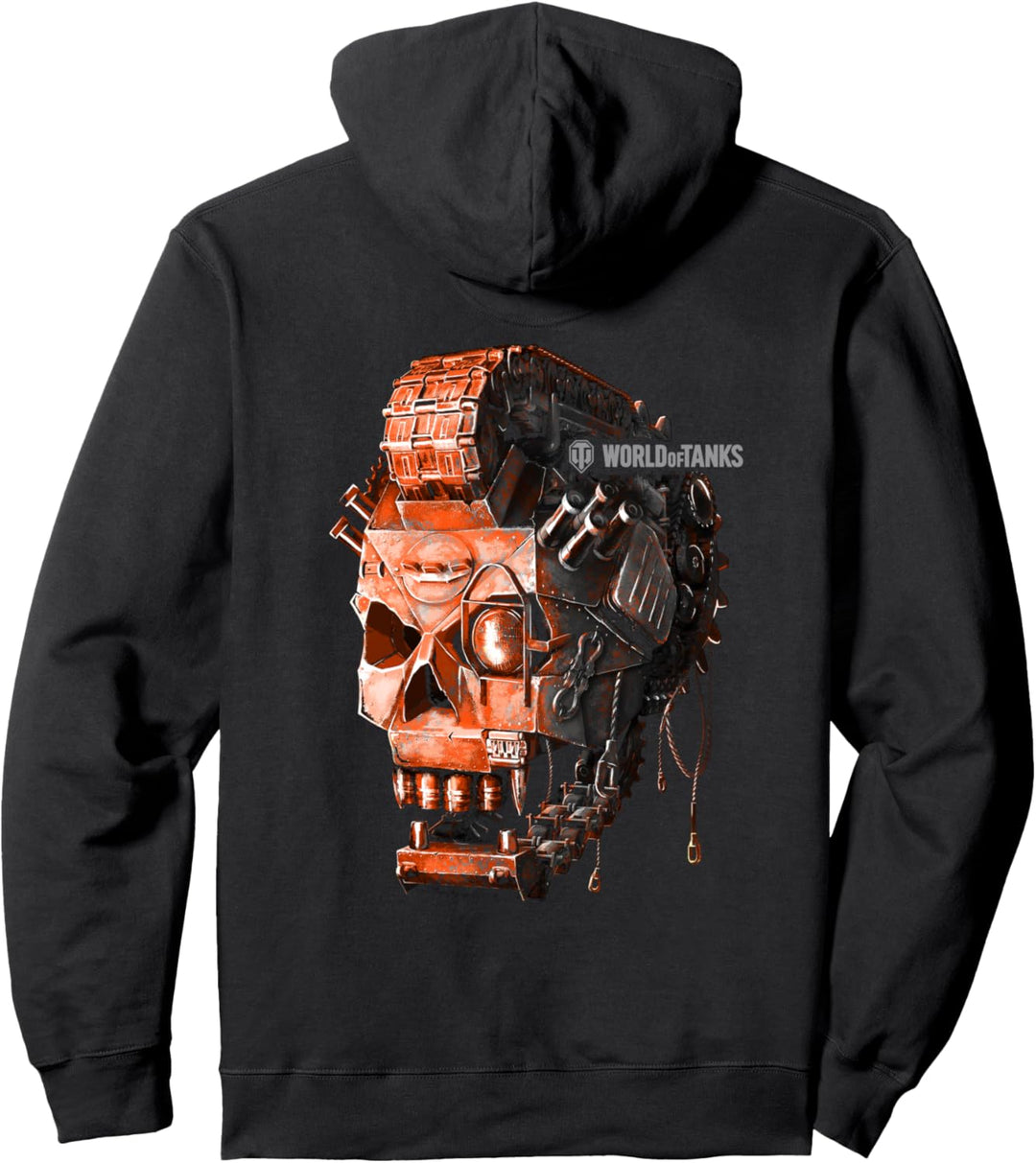 World of Tanks Halloween Tank Gear Totenkopf Pullover Hoodie
