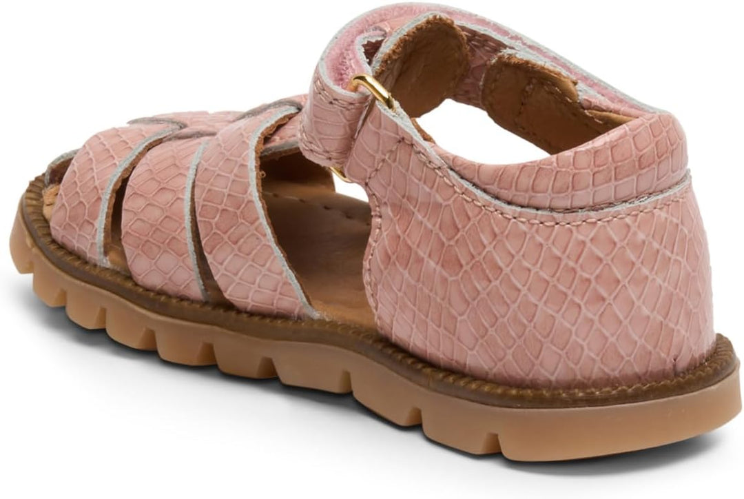 Bisgaard Unisex Kinder Bisgaard BekaSandal 29 EU Rose Croco, 29 EU Rose Croco