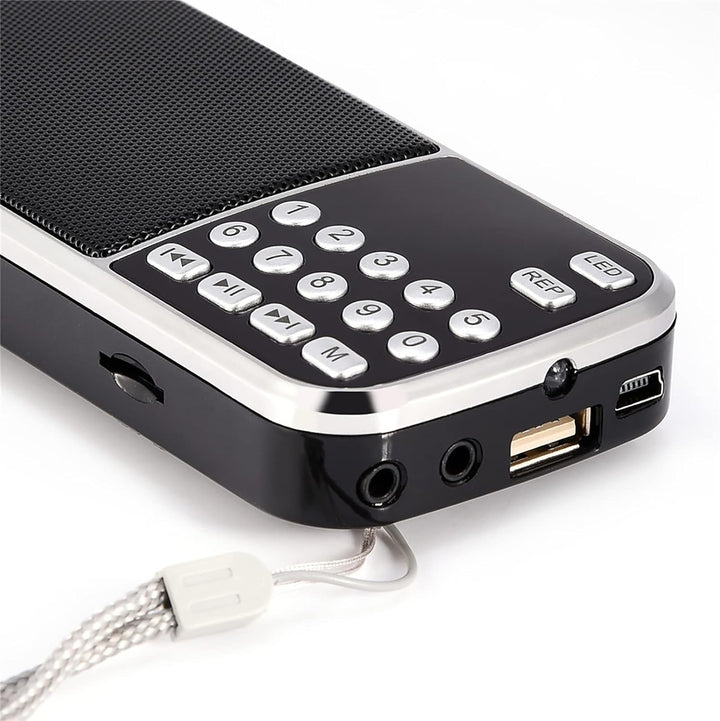 Tragbares Digitales Audio, Lautsprecher LED-Taschenlampe Unterstützung CD-Player Diskman Music Playe
