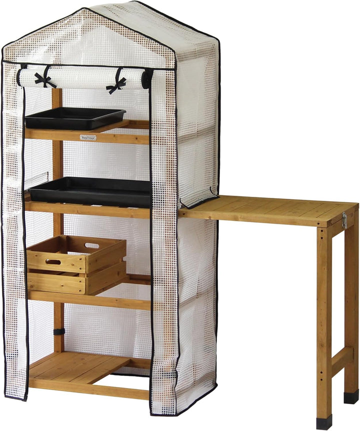 VegTrug Beistelltisch Wall Hugger 100% FSC zertifiziertes Holz, Natur