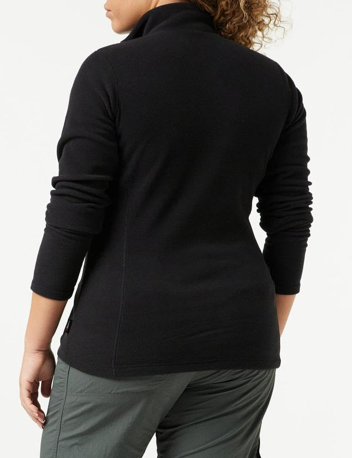 Helly Hansen Damen Fleecejacke W Daybreaker 1/2 Zip Fleece-pullover, XS Schwarz, XS Schwarz