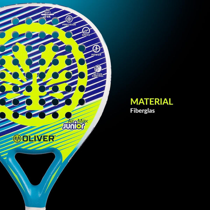 Oliver Padel Schläger Air Max Junior für Kinder & Junioren - FRP - Eva Soft - Padel Tennis Anfänger
