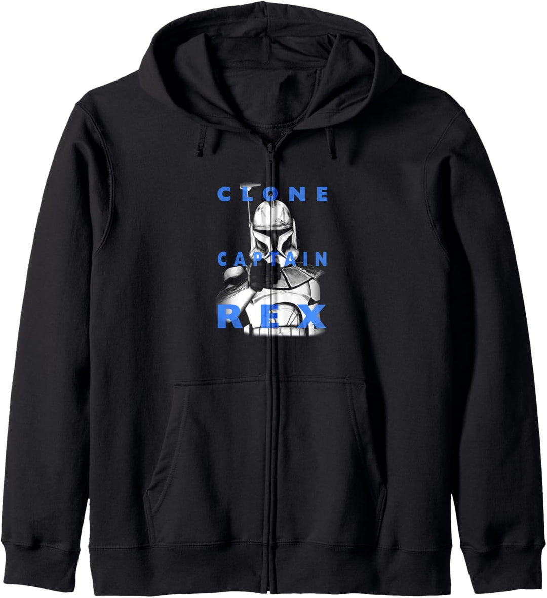 Star Wars: Clone Wars Clone Captain Rex Text Overlay Kapuzenjacke