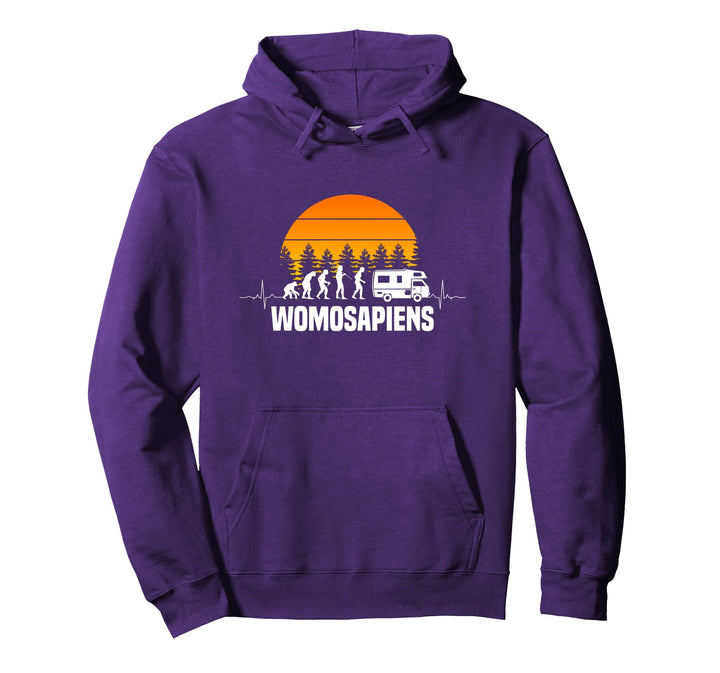 Womosapiens Reisen Wohnmobil Wohnwagen Campen Camping Pullover Hoodie