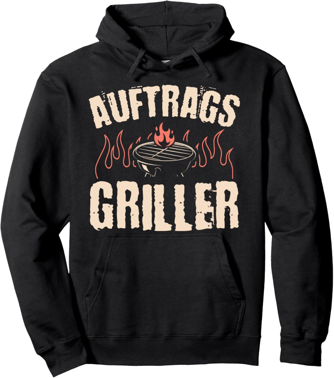 Auftragsgriller Lustiges BBQ Auftrags Griller Pullover Hoodie