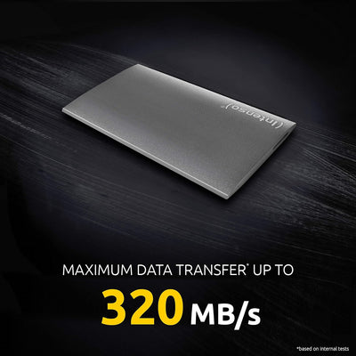 Intenso external SSD 1,8 512GB USB 3.0 Aluminium Premium, Festkörper-Laufwerk 500 GB Premium, 500 GB