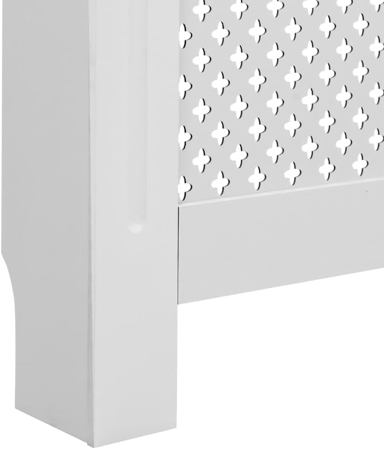 puraday Wohnzimmer Heizkörperabdeckung 112×19×81,5 cm MDF Heizkörper Verkleidung Abdeckung Heizkörpe