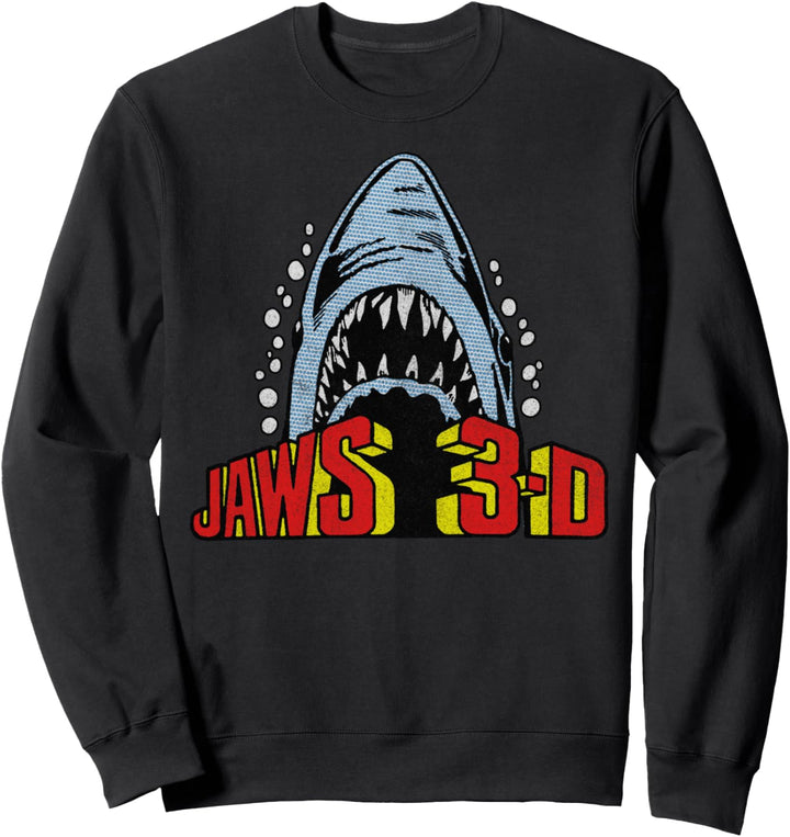 Jaws Retro 3D Poster Sweatshirt