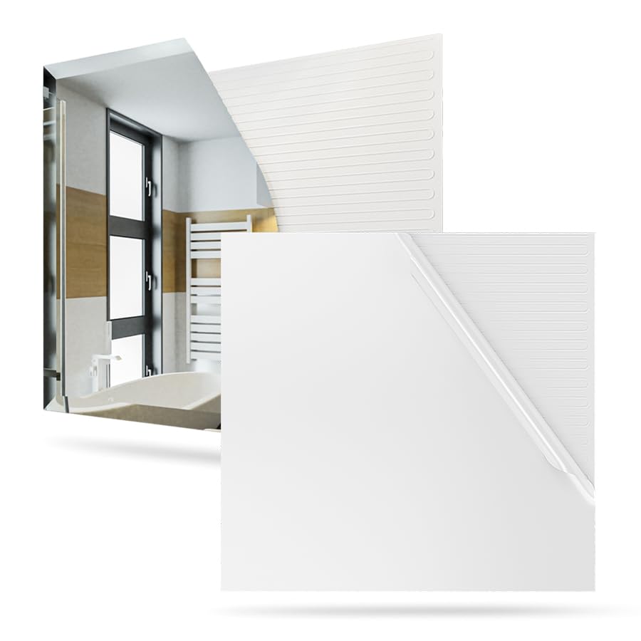Termofol Heizfolie 230v unter Wandspiegel - Heizmatte Anti-Dampf fur Badezimmer - Badspiegel Heizung