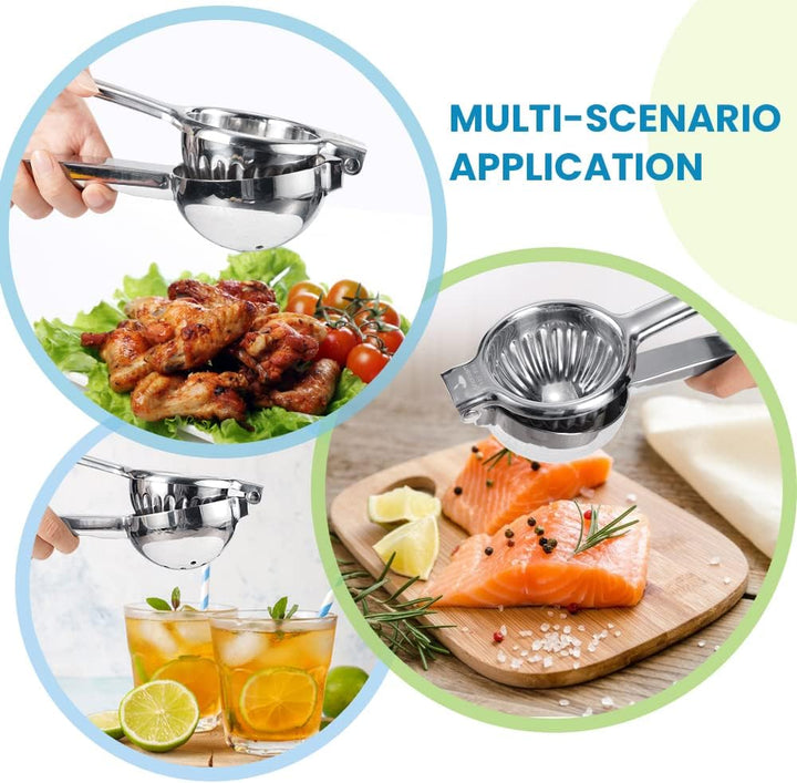 Zitronenpresse Limettenpresse Zitruspresse Edelstahl Zitruspresse Handpresse Entsafter Manuelle Zitr