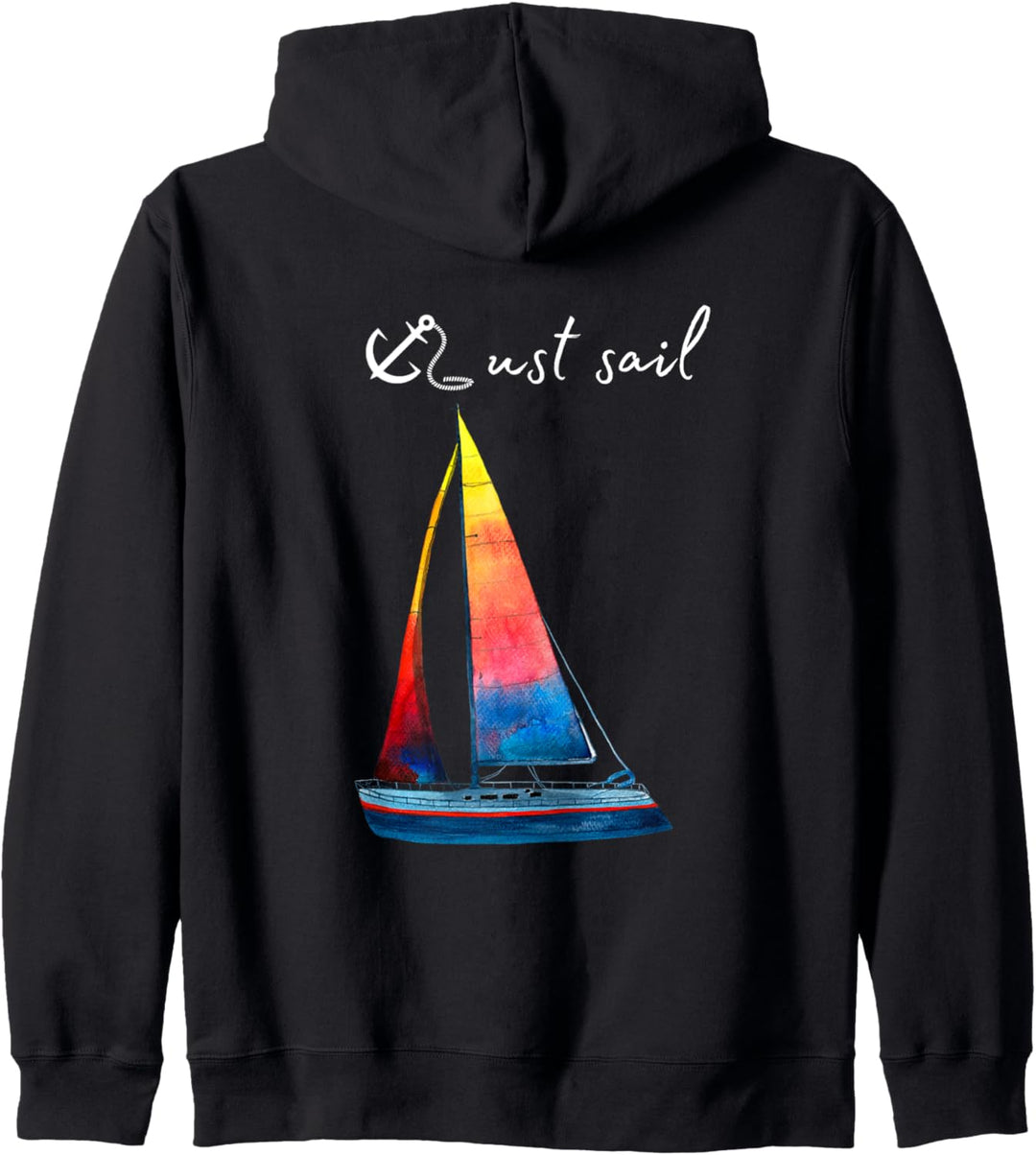 Sailing Segeln Segler für Wassersportler Segelboote Kapuzenjacke