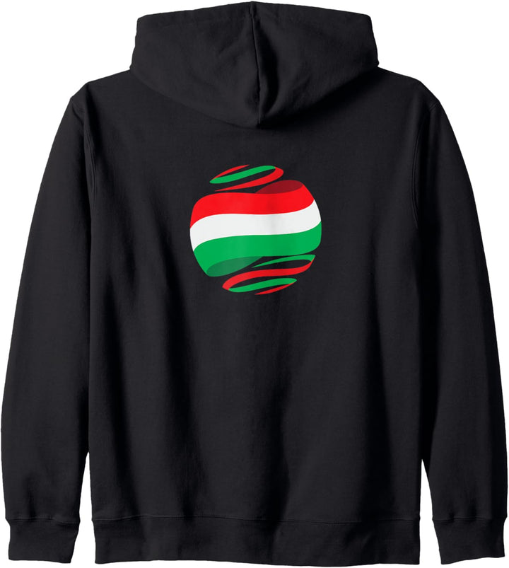 Flagge Ungarn Kapuzenjacke