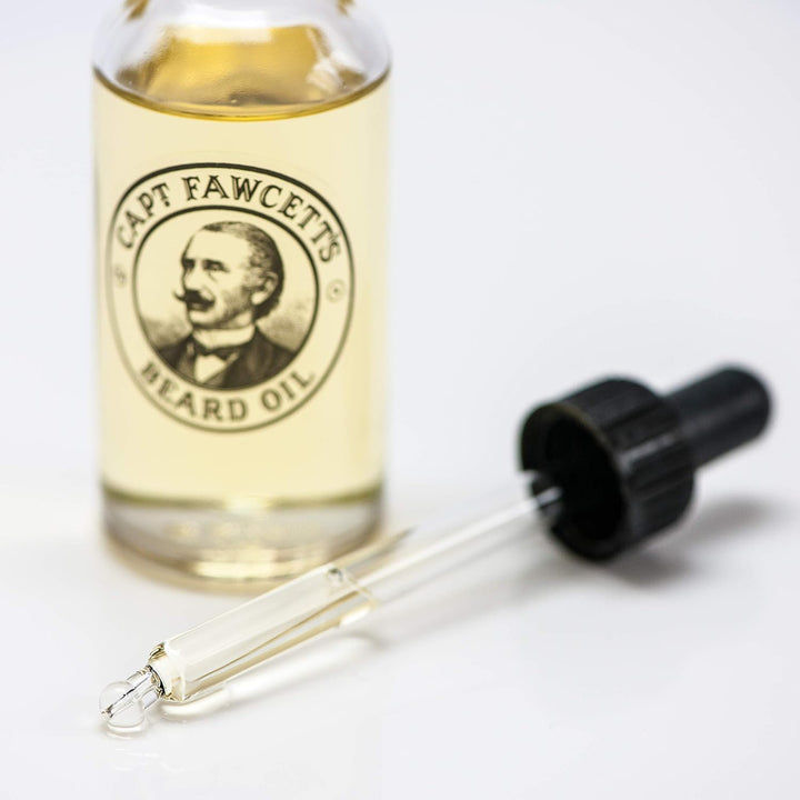 Captain Fawcett Bartöl Private Stock 10ml - 10ML Unparfümiert 10 ml (1er Pack), Unparfümiert 10 ml (