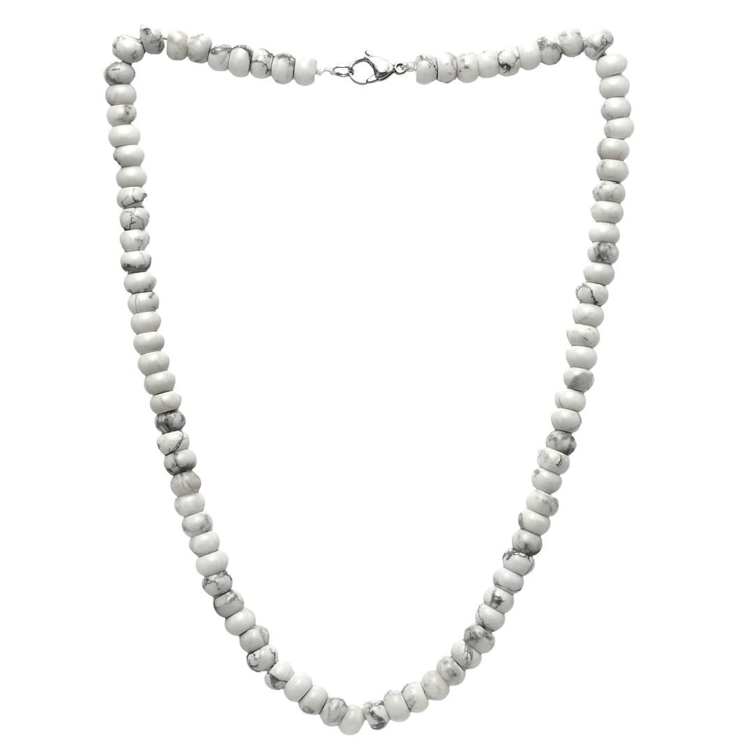Handgemachte Herren Perlenkette Kette Tigerauge Onyx Grau Achat Jaspis | 8MM Natürliche Edelsteine H