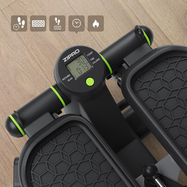Zipro Roam Stepper Mini-Fitnessgerät inkl. LCD-Trainingscomputer mit vielen Funktionen Fitnesstraini