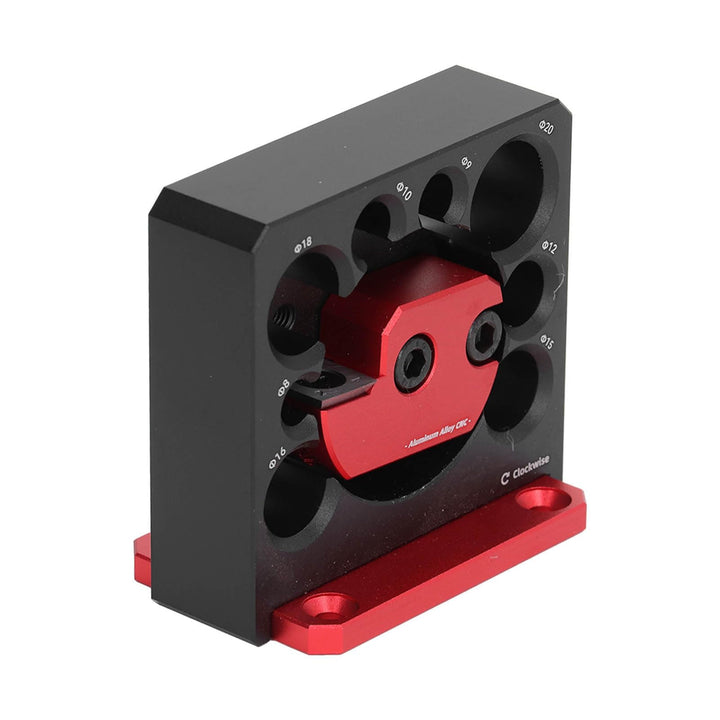 Dübelmacher-Vorrichtungssatz, Verstellbares Rundstab-Hilfswerkzeug, 8-Loch-Elektrobohrer, Fräsen, Al