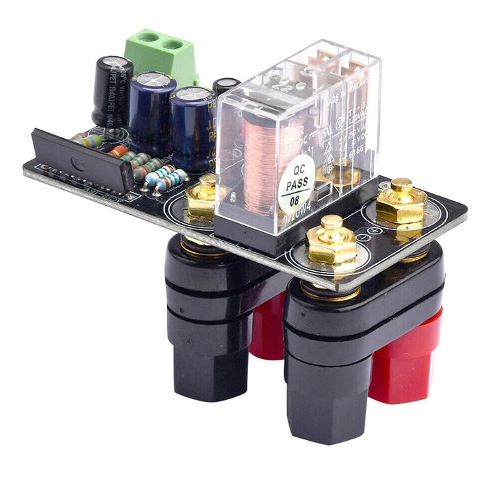 ZEZEFUFU AC 12V-24V Lautsprecherschutzplatine UPC1237 direkt auf dem Gehäuse montiert, zuverlässige
