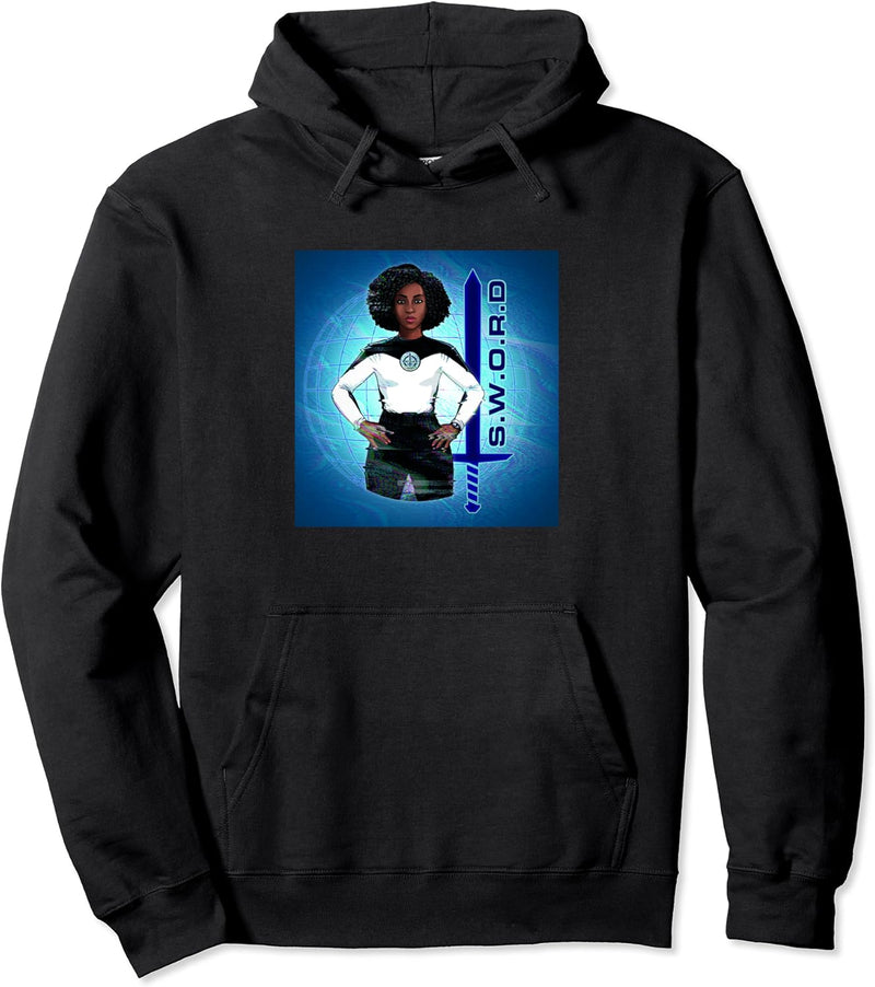 Marvel WandaVision Monica Rambeau Agent Of S.W.O.R.D. Poster Pullover Hoodie