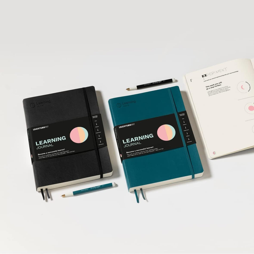 LEUCHTTURM1917 367496 Learning Journal Composition (B5), Flexcover, Schwarz, Deutsch Deutsch Schwarz