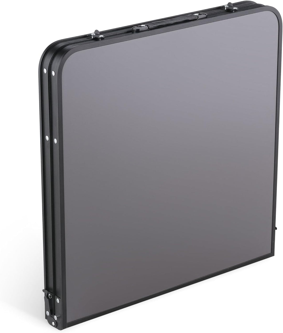 Campingtisch mit 4 stühlen, Verstellbare Höhe Tragbarer Klappbar Grilltisch 120 x 60 cm mit Tragegri