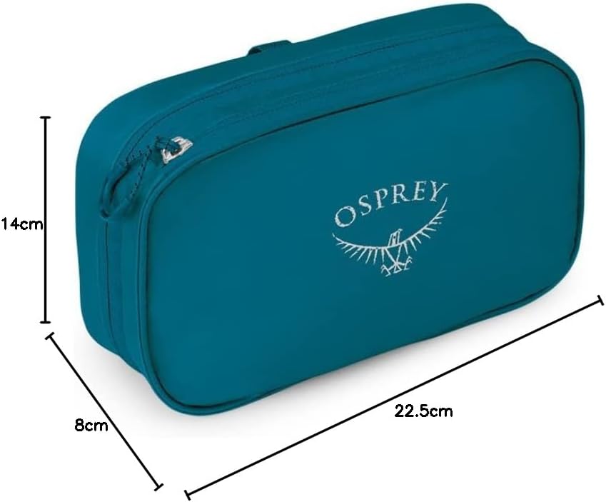 Osprey Ultralight Organizer mit Reissverschluss, Waterfront Blue, O/S, Waterfront Blue