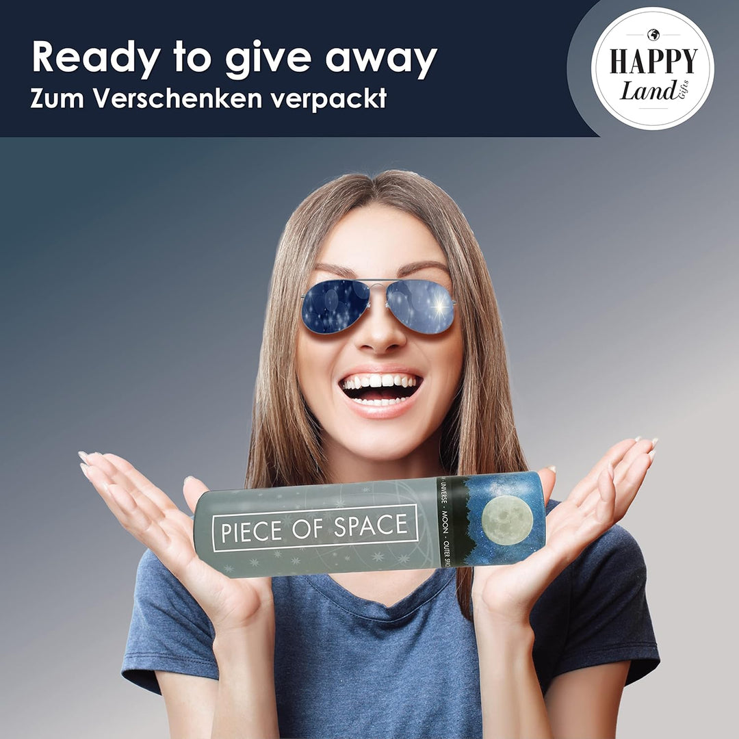 happylandgifts® Premium | Echte Sternschnuppe als HOCHZEITSGESCHENK | Personalisierte Urkunde mit Wu