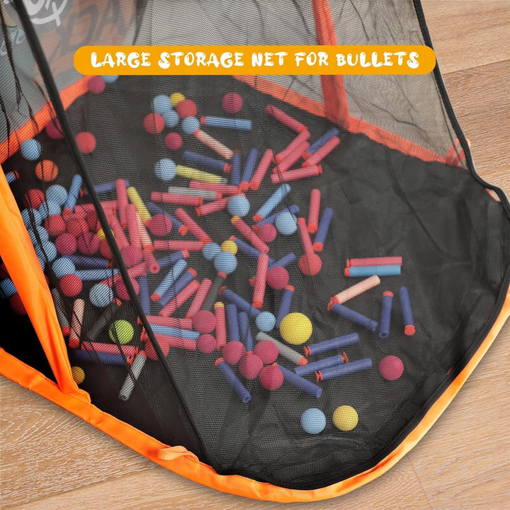 RONSTONE Schiessen Zielscheibe Spiel Kompatibel mit Nerf Gun für Kinder 6+ Jahre,Spielzeug Schaumsto